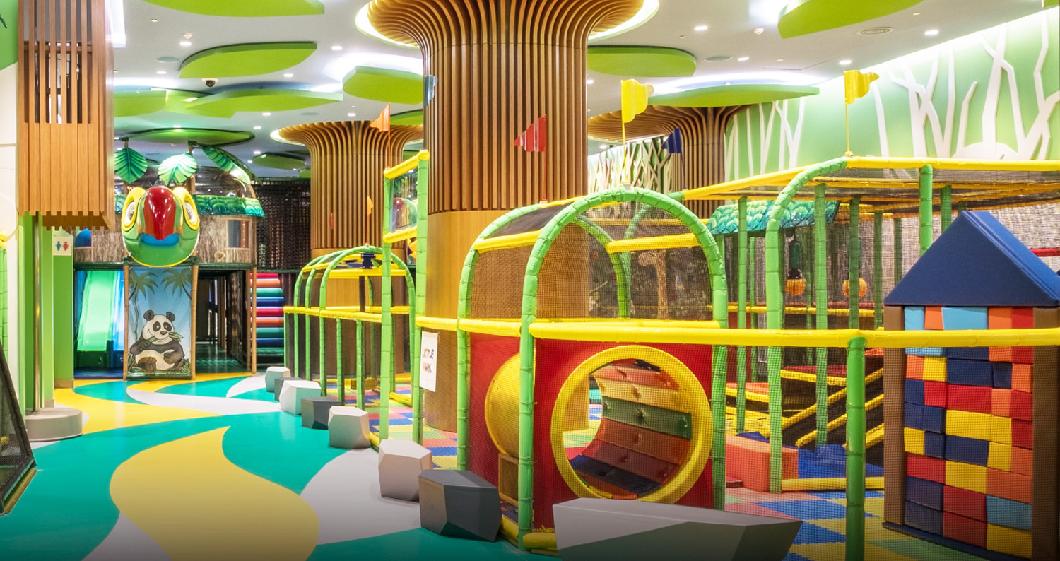 Kids Club Indoor Playground
 PLAY at Okada Indoor Children’s Playground Opens to the