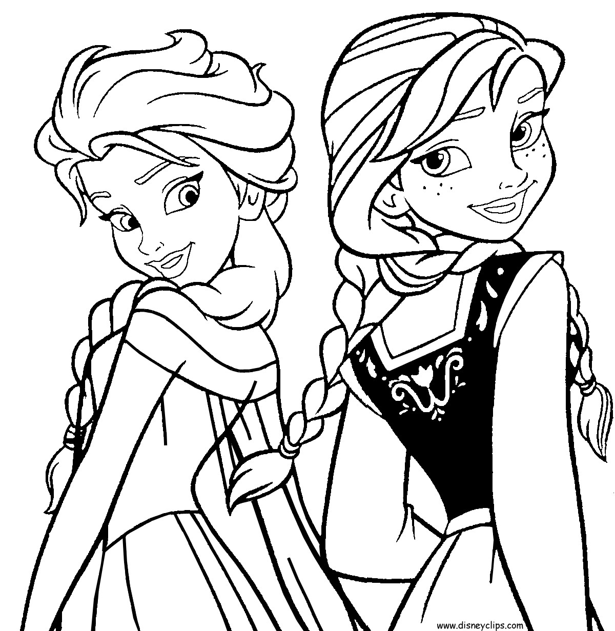 Kids Coloring Pages Frozen
 printable frozen coloring pages