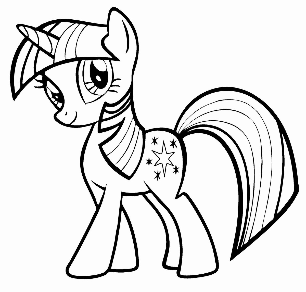 Kids Coloring Pages My Little Pony
 My Little Pony Coloring Pages