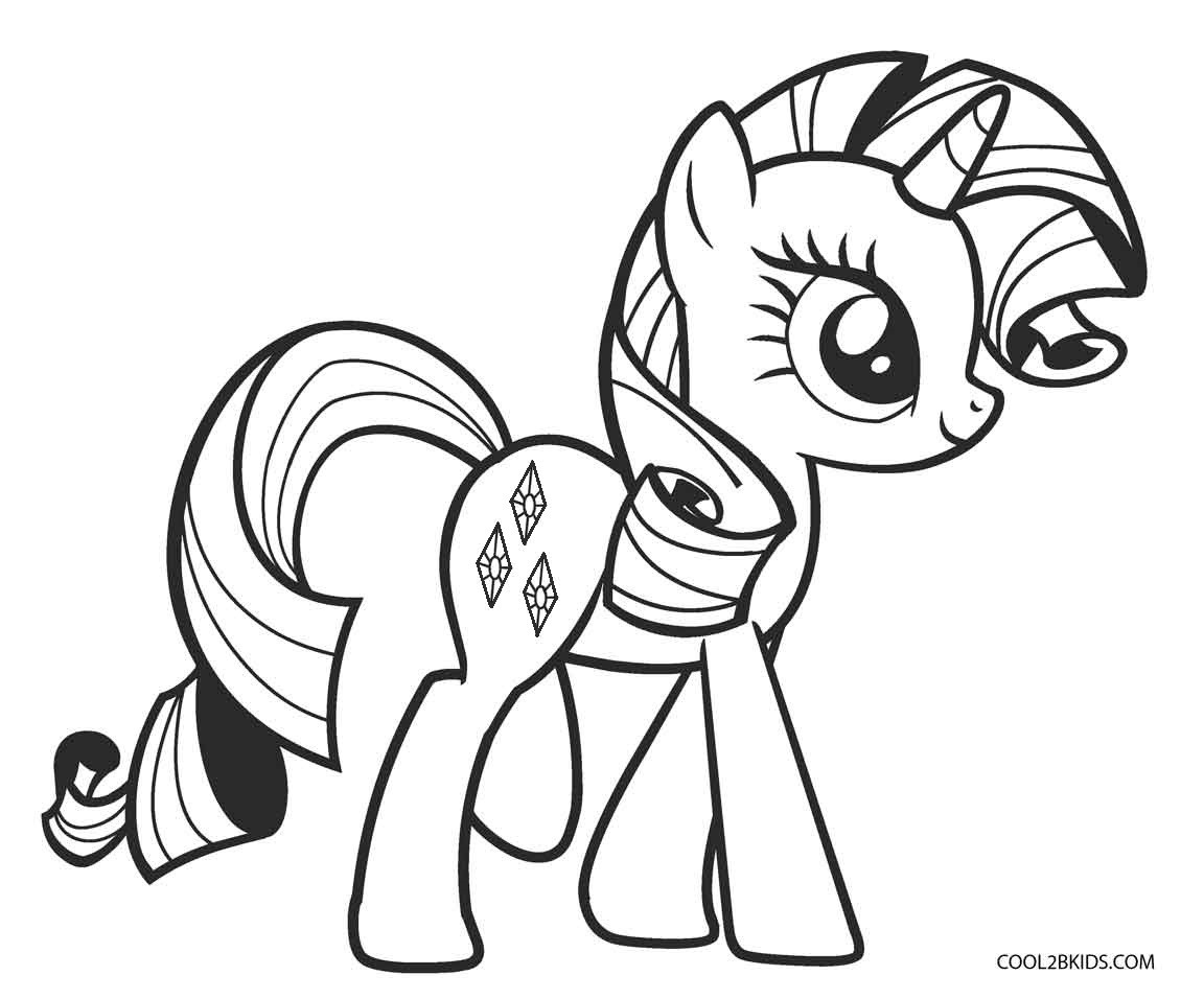 Kids Coloring Pages My Little Pony
 Free Printable My Little Pony Coloring Pages For Kids