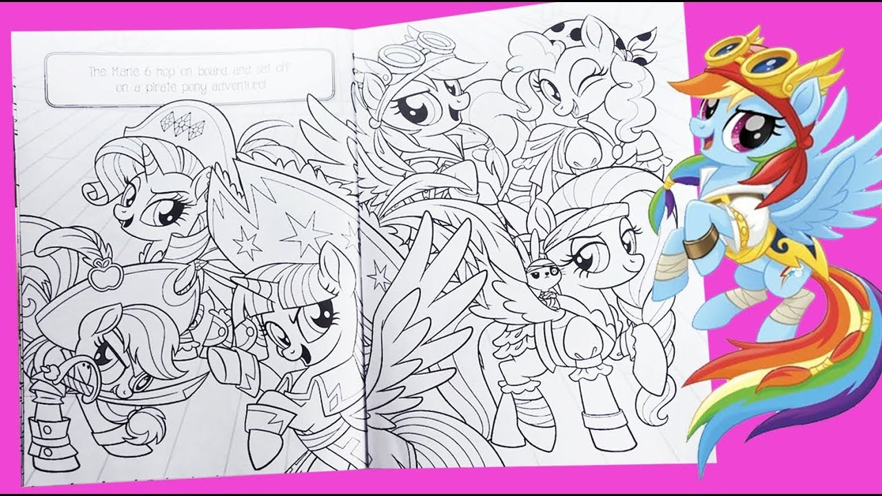 Kids Coloring Pages My Little Pony
 My little pony movie Coloring for kids MLP colouring pages