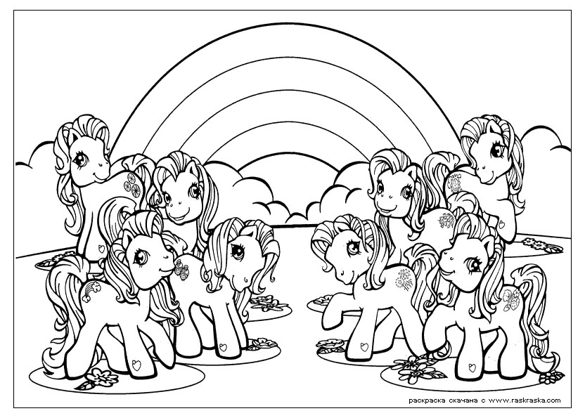 Kids Coloring Pages My Little Pony
 My Little Pony Coloring Pages for Kids Coloring Pages
