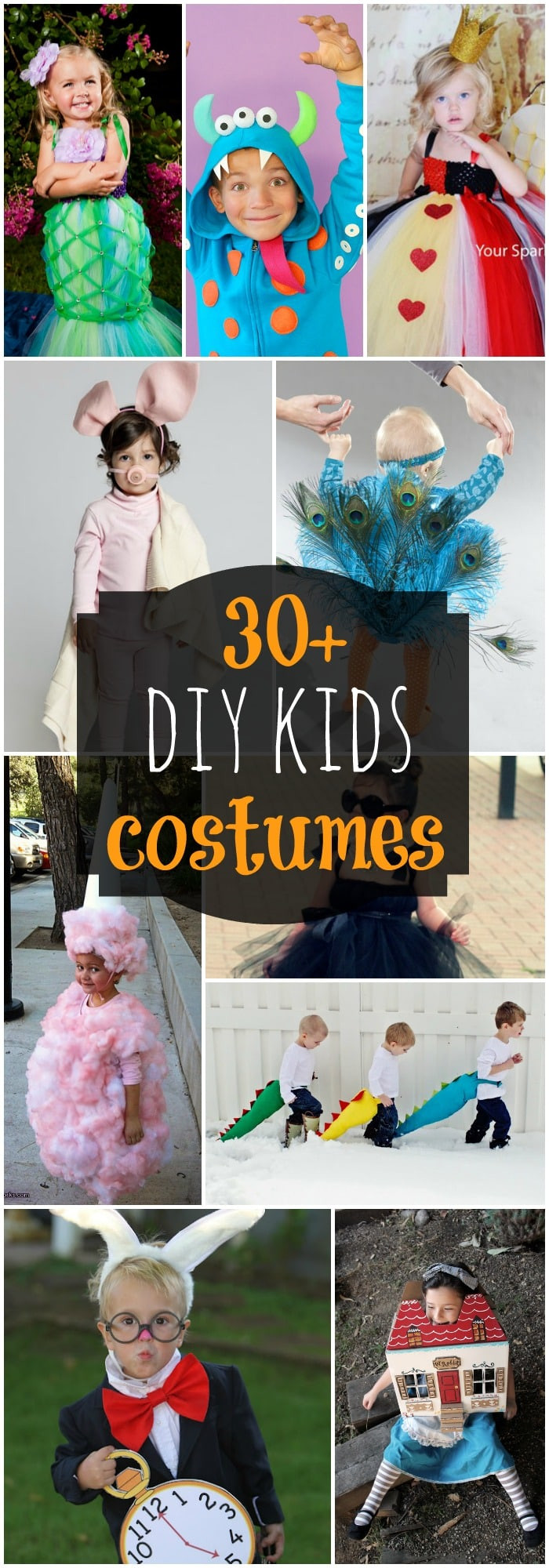 Kids Costumes DIY
 50 DIY Halloween Costume Ideas Lil Luna