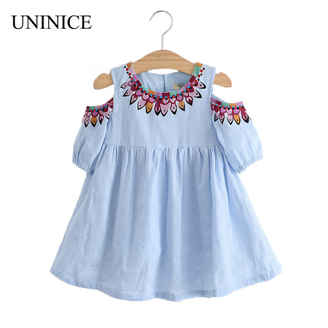 Kids Design Dress
 UNINICE Summer Girls Dress 2017 Design Kids Clothes For