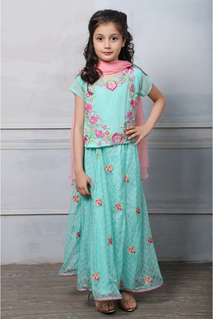 Kids Design Dress
 Maria B Fancy Kids Dresses Designs 2018 19 Collection for