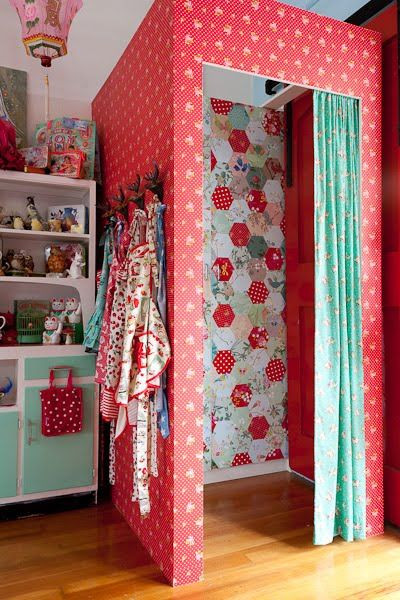 Kids Dressing Room
 Turn your empty closet into something magical with these