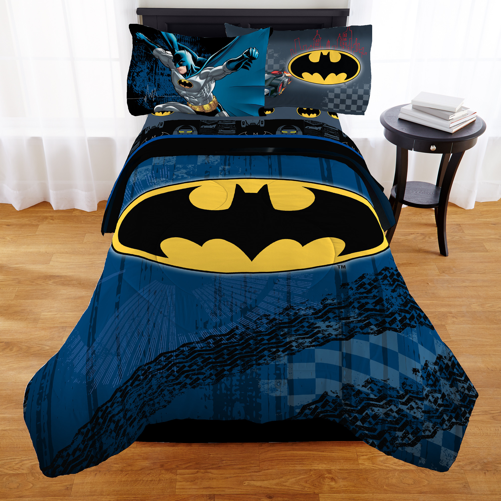 Kids Full Bedroom Sets
 Batman Kids Bedding Set Bed In A Bag Full Reversible