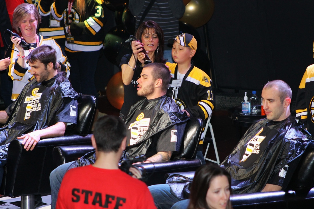 Kids Haircuts Boston
 Boston Bruins Charity Event A Rousing Success [PHOTOS