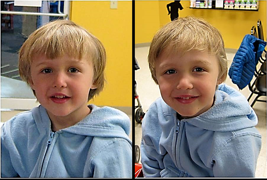 Kids Haircuts Cincinnati
 Great before and after transformation for this handsome