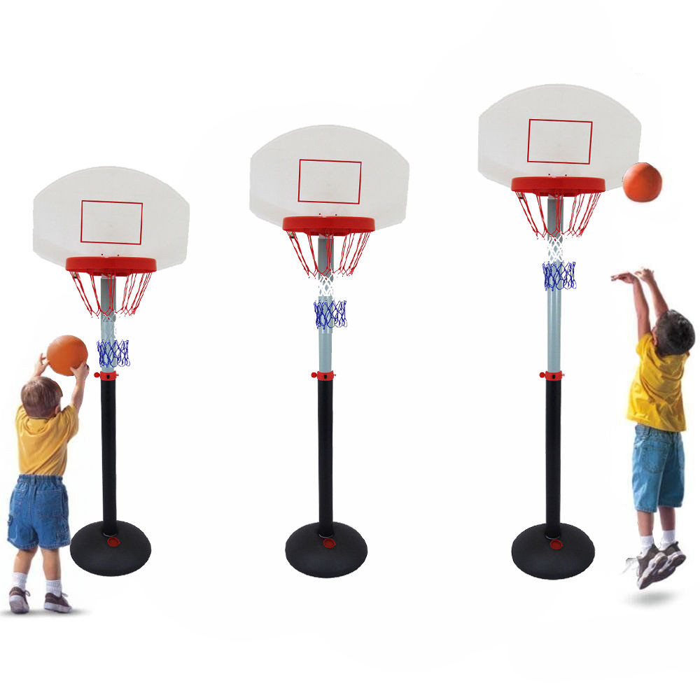 Kids Indoor Basketball Goal
 Adjustable Height Indoor Outdoor Basketball Hoop Kids