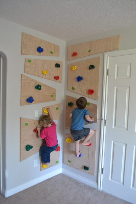 Kids Indoor Climbing
 Do It Yourself Climbing Wall The Created Home
