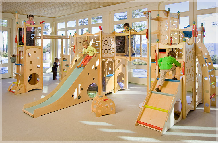 Kids Indoor Play Structure
 Indoor & Outdoor Playgrounds by CedarWorks