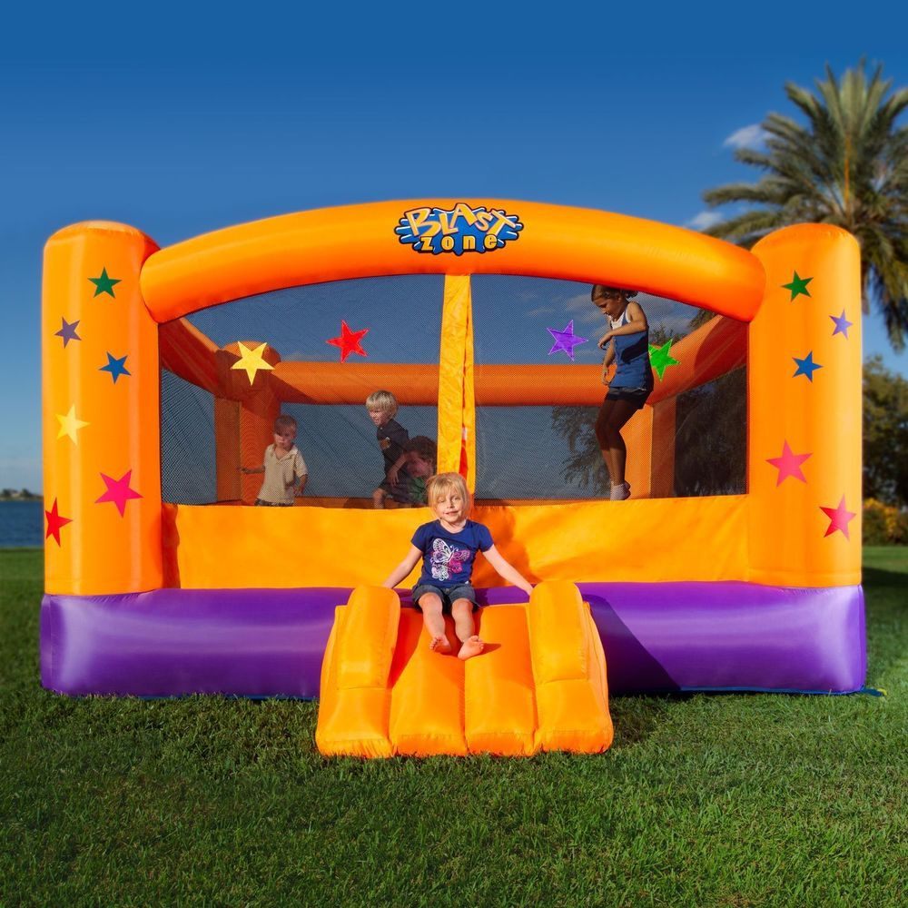 Kids Inflatable Party
 Bounce House Kids Inflatable Bouncer Garden Children