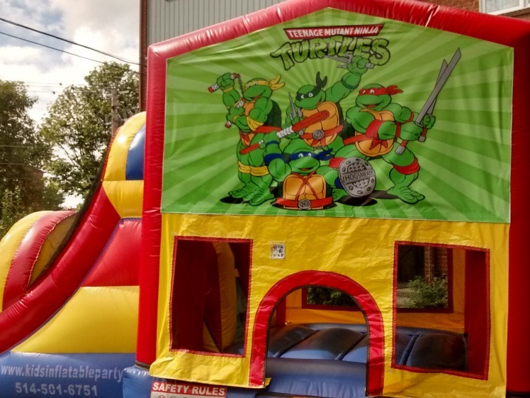 Kids Inflatable Party
 Ninja Turtles Party