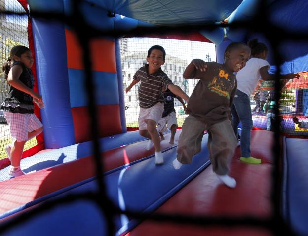 Kids Inflatable Party
 Some bounce houses contain unsafe levels of lead The