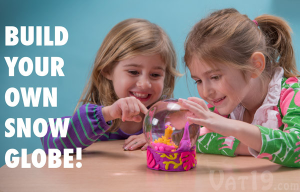 Kids Make Your Own
 Make Your Own Snow Globe Kit Ages 6