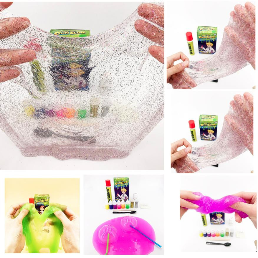 Kids Make Your Own
 CHAMSGEND toy Plasticine Slime Kit Make Your Own Kids