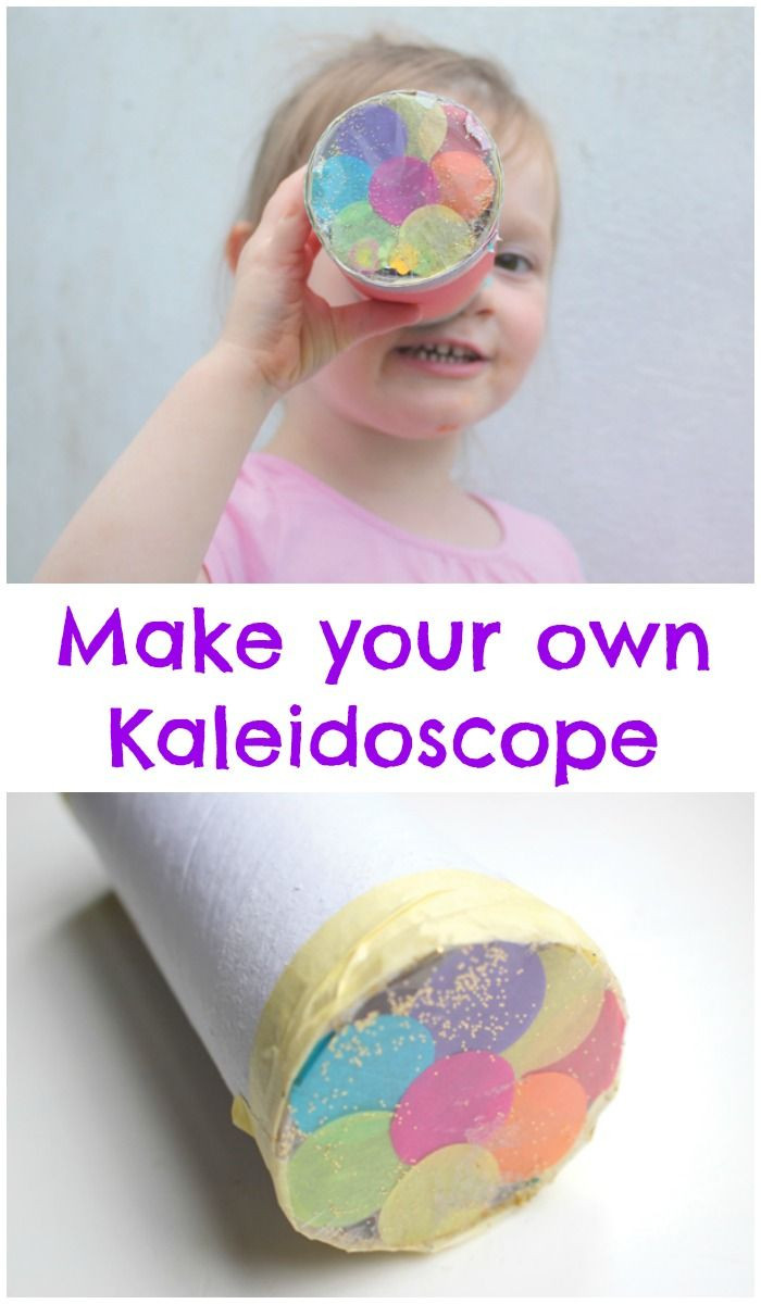 Kids Make Your Own
 Make your own Kaleidoscope Craft