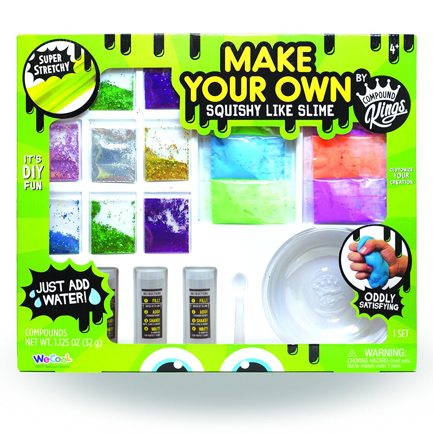 Kids Make Your Own
 Kids Crafts Make Your Own Slime DIY Kit Our Crafty Mom