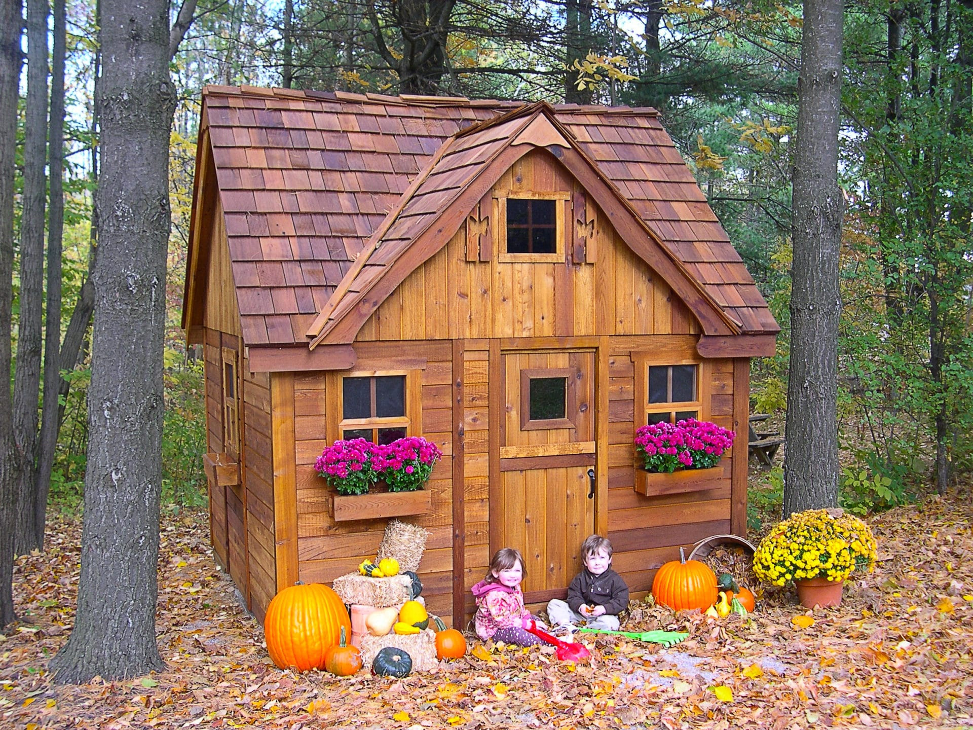 Kids Outdoor Playhouse
 Playhouse Ideas Personalize Your Playhouse Kit Awesome
