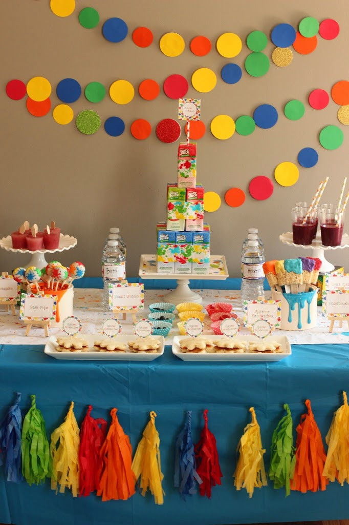 Kids Painting Birthday Party
 Incredible Art and Paint Party Ideas Kids Will Go Crazy For