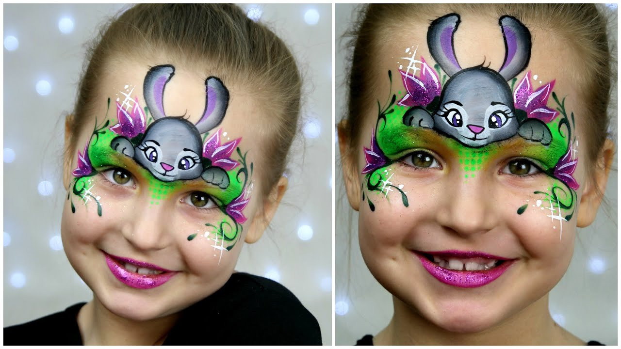 Kids Painting Tutorial
 "Zootopia" Bunny 🐰 Makeup for Kids — Easter Face Painting