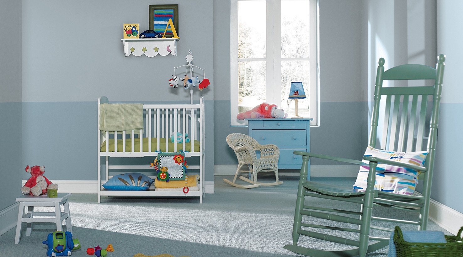 Kids Room Paint Colors
 Baby & Toddler Room Paint Color Ideas