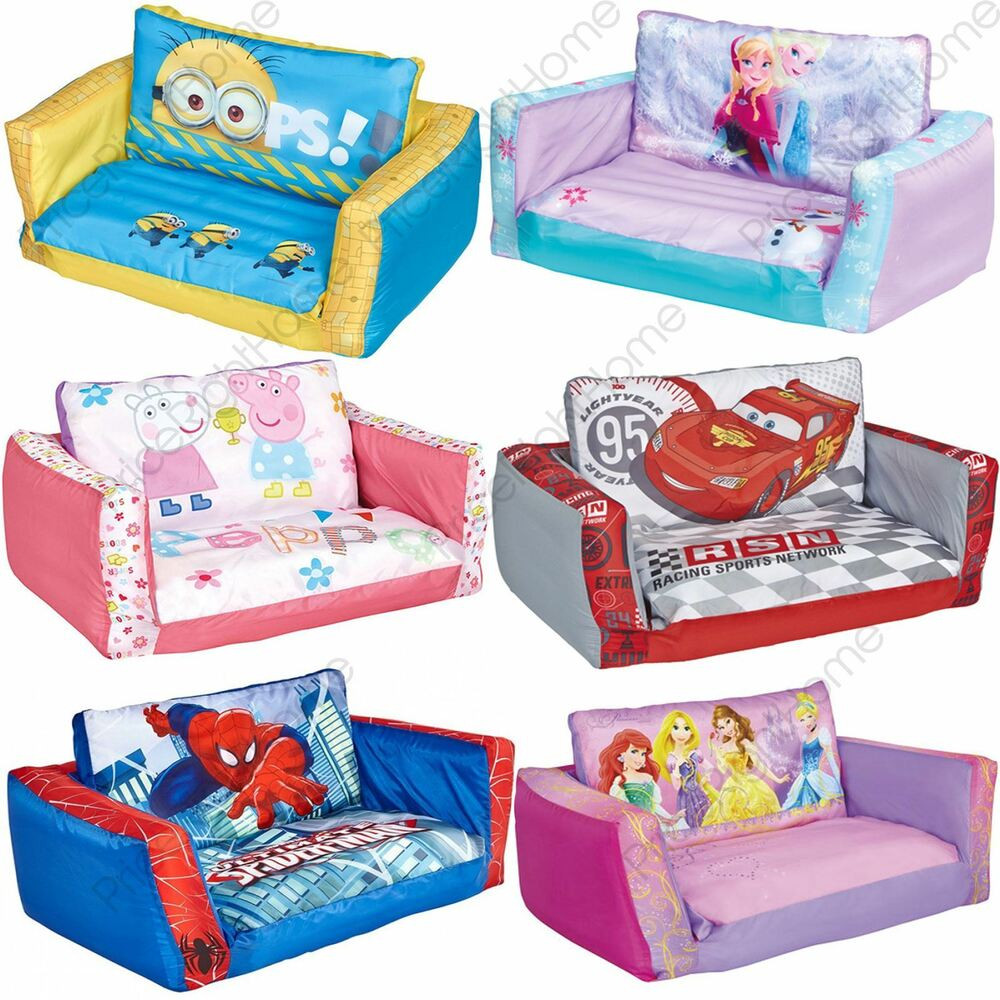 Kids Room Sofa
 FLIP OUT SOFA RANGE INFLATABLE KIDS ROOM NEW MINIONS