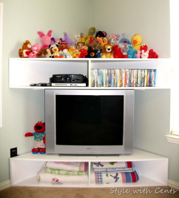 Kids Room Tv Stands
 Something similar to what I want to do in the livingroom