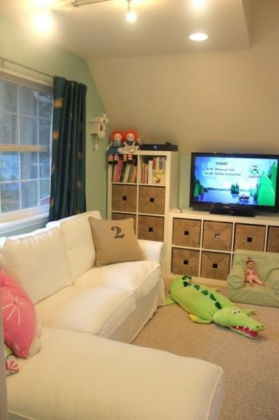 Kids Room Tv Stands
 Gender Neutral Nursery and Playroom