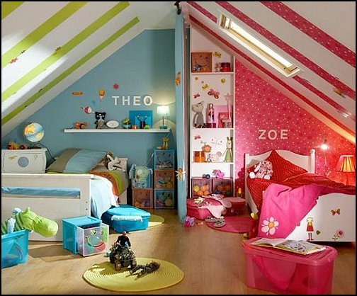 Kids Sharing A Room
 Decorating theme bedrooms Maries Manor shared bedrooms