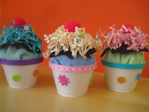 Kids Tea Party Favors
 Ice Cream Sundae Washcloth Kids Birthday Tea Party Favor