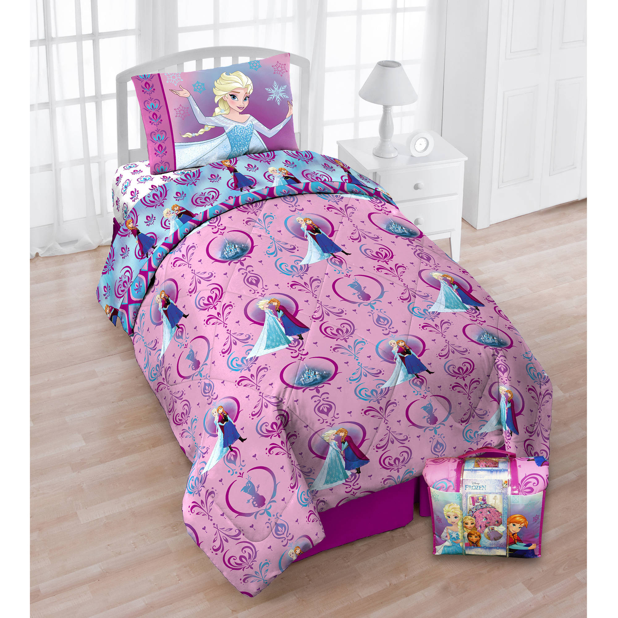 Kids Twin Bedroom Set
 Disney s Frozen Elsa 5 pc forforter Sheet Set Twin