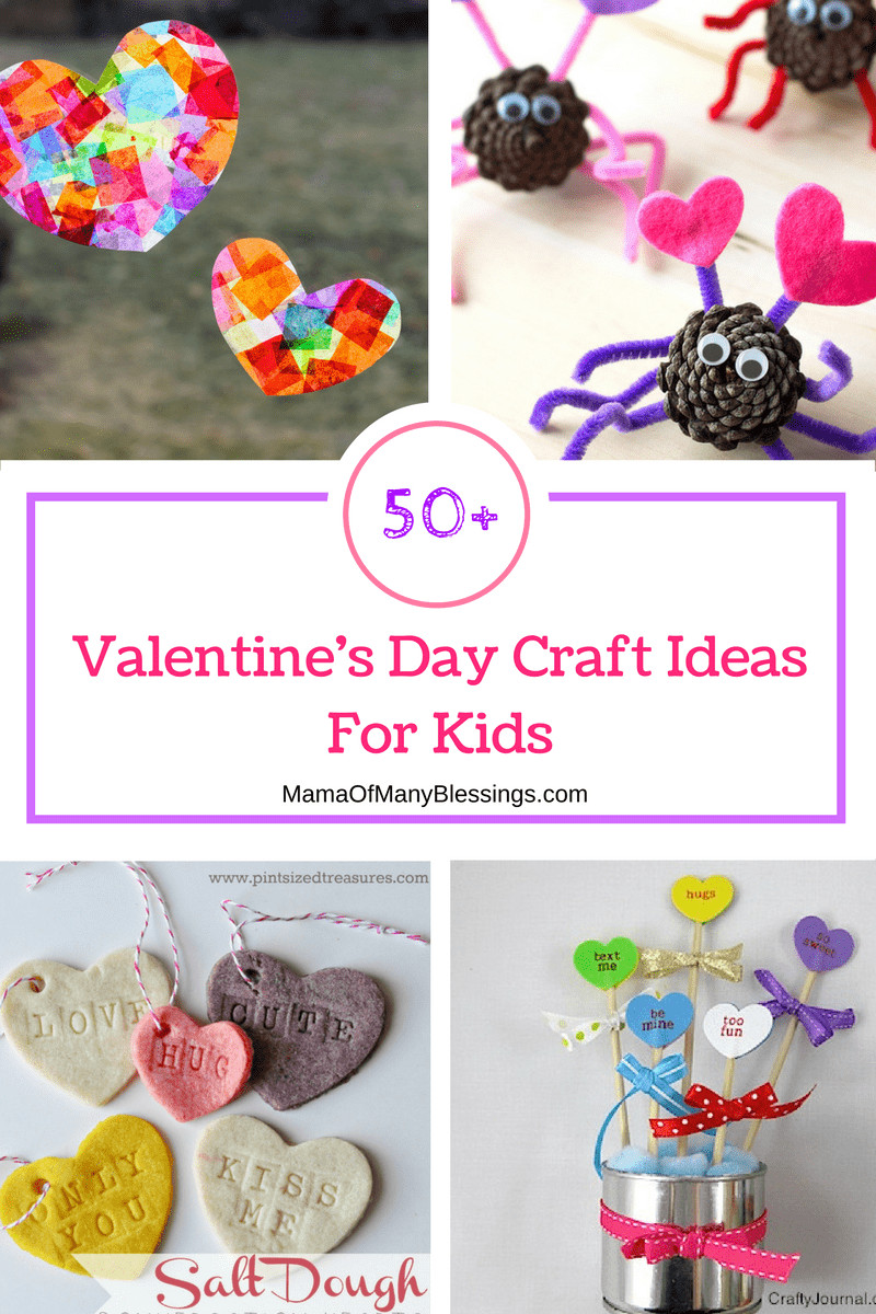 Kids Valentine Craft Ideas
 50 Awesome Quick and Easy Kids Craft Ideas for