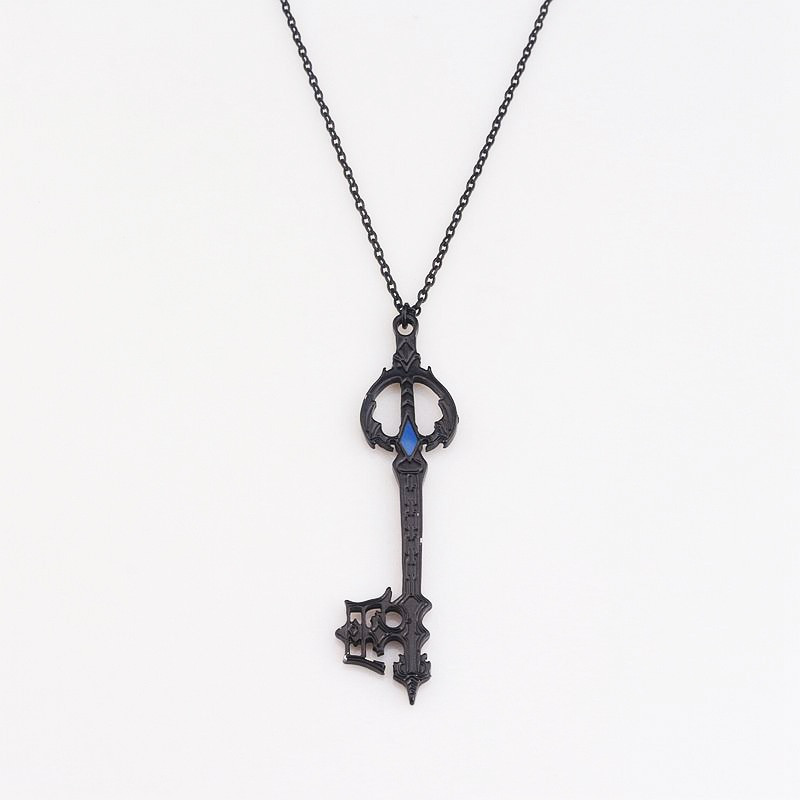 Kingdom Hearts Necklace
 Hot Game Kingdom Hearts Oblivion Blade Necklace Black