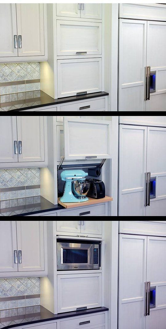 Kitchen Appliance Organizer
 Clear Counter Clutter 10 Inspiring Appliance Garages