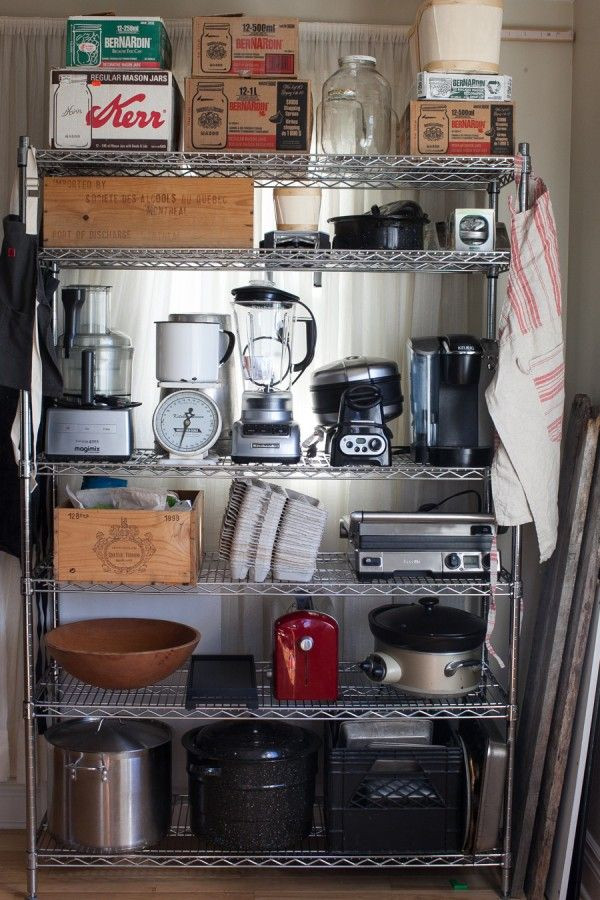 Kitchen Appliance Organizer
 1000 images about Kitchen Storage Solutions on Pinterest