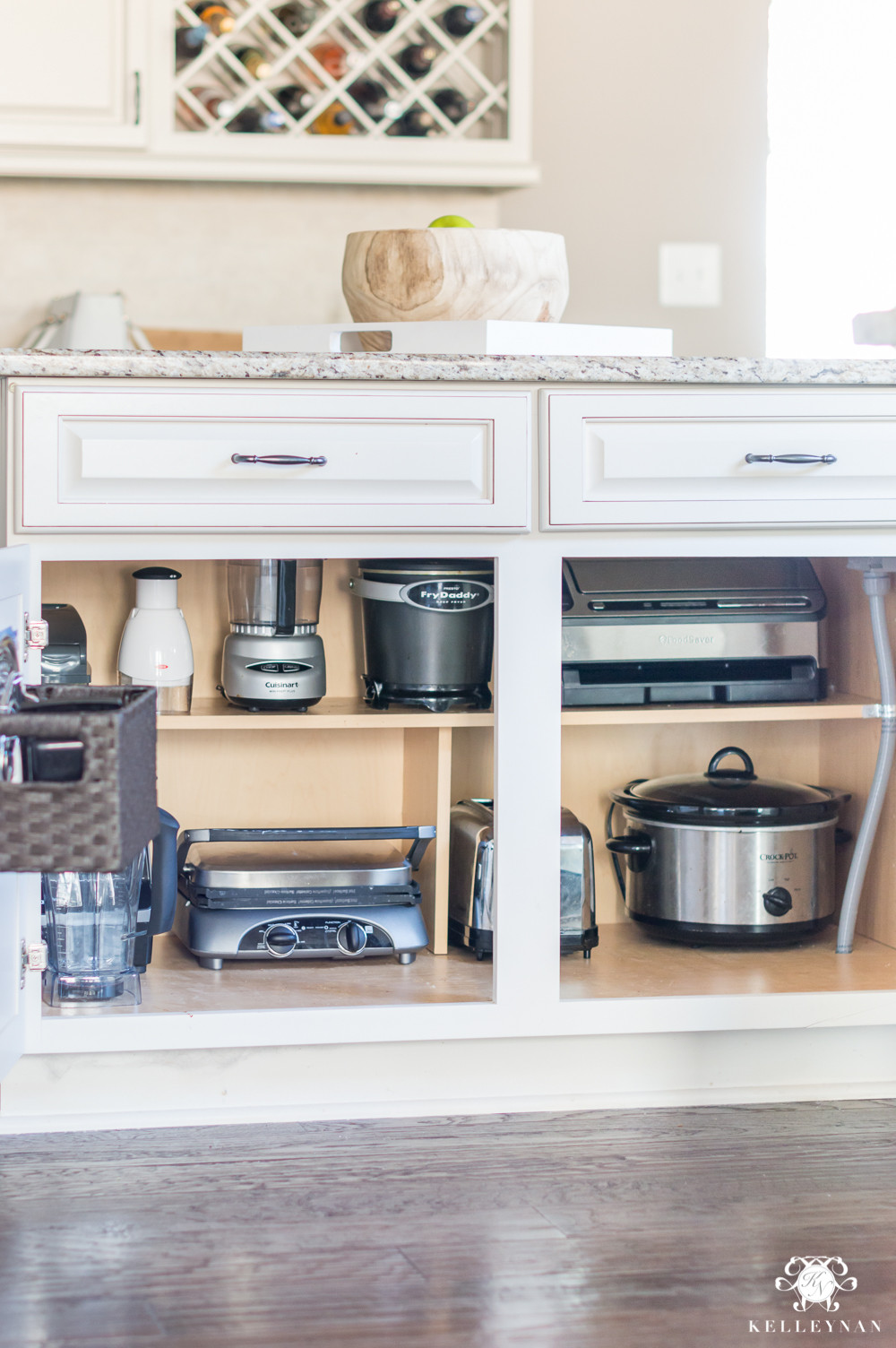 Kitchen Appliance Organizer
 Organization Ideas for a Kitchen Cabinet Overhaul