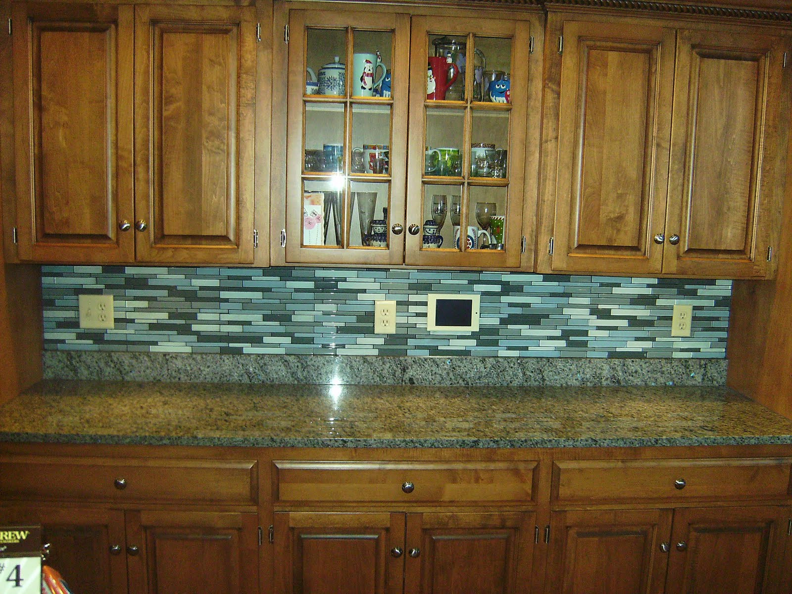 Kitchen Backsplash Glass Tile
 Knapp Tile and Flooring Inc Glass Tile Backsplash