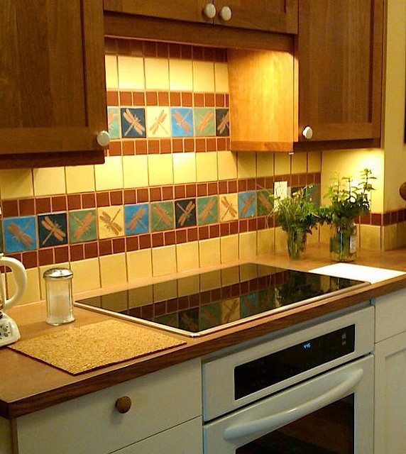Kitchen Backsplash Tiles For Sale
 Decorative Tiles & Backsplashes Traditional Kitchen