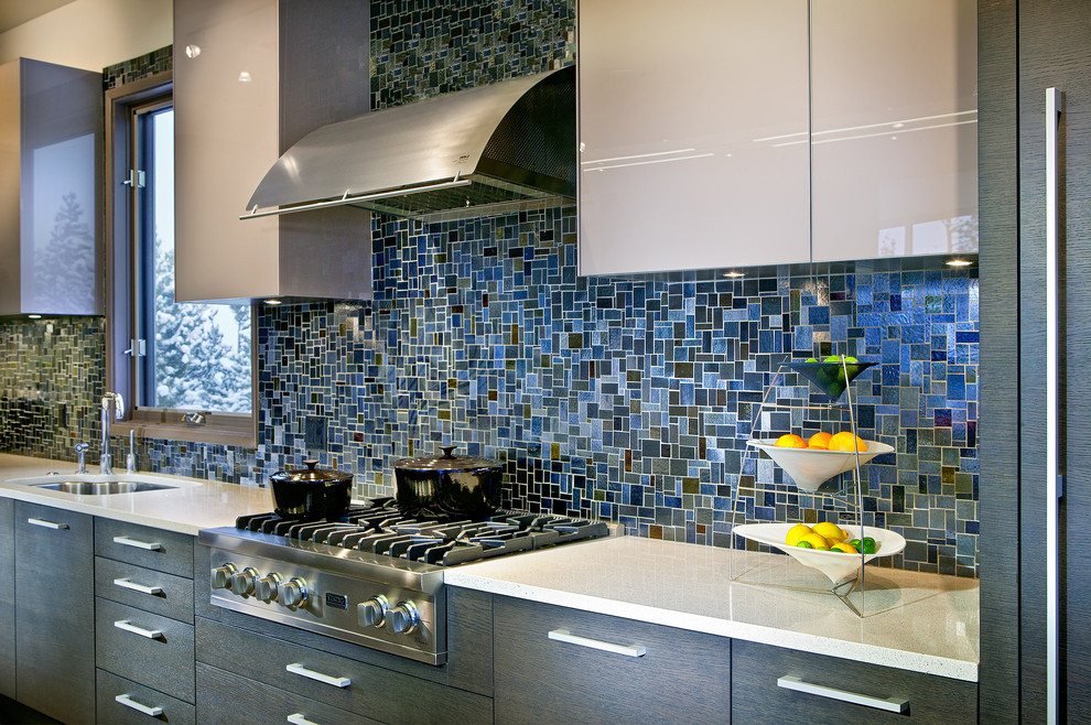 Kitchen Backsplashes Mosaic
 18 Gleaming Mosaic Kitchen Backsplash Designs