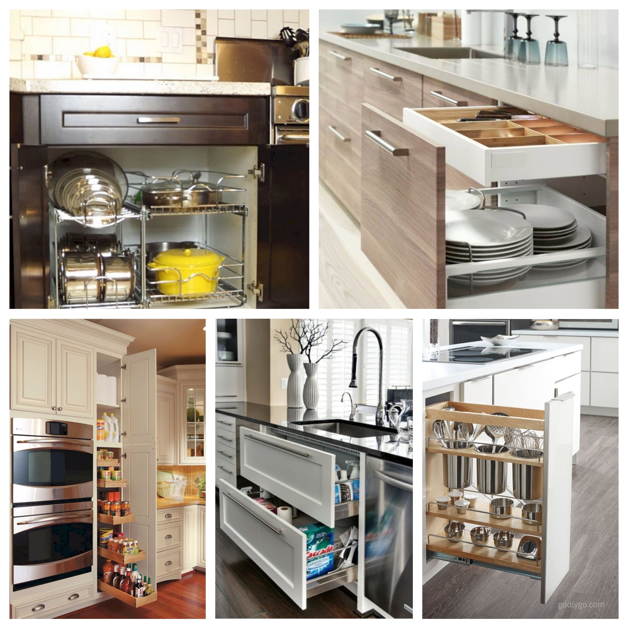 Kitchen Cabinet Organization Tips
 44 Smart Kitchen Cabinet Organization Ideas GODIYGO