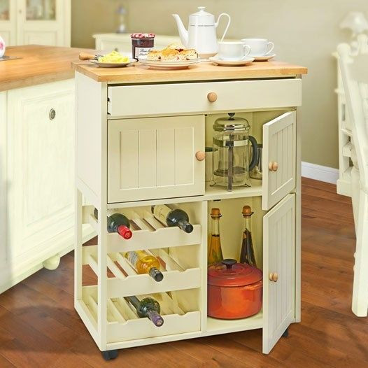 Kitchen Cabinet Storage Unit
 Kitchen Cabinet & Wine Rack Wheels
