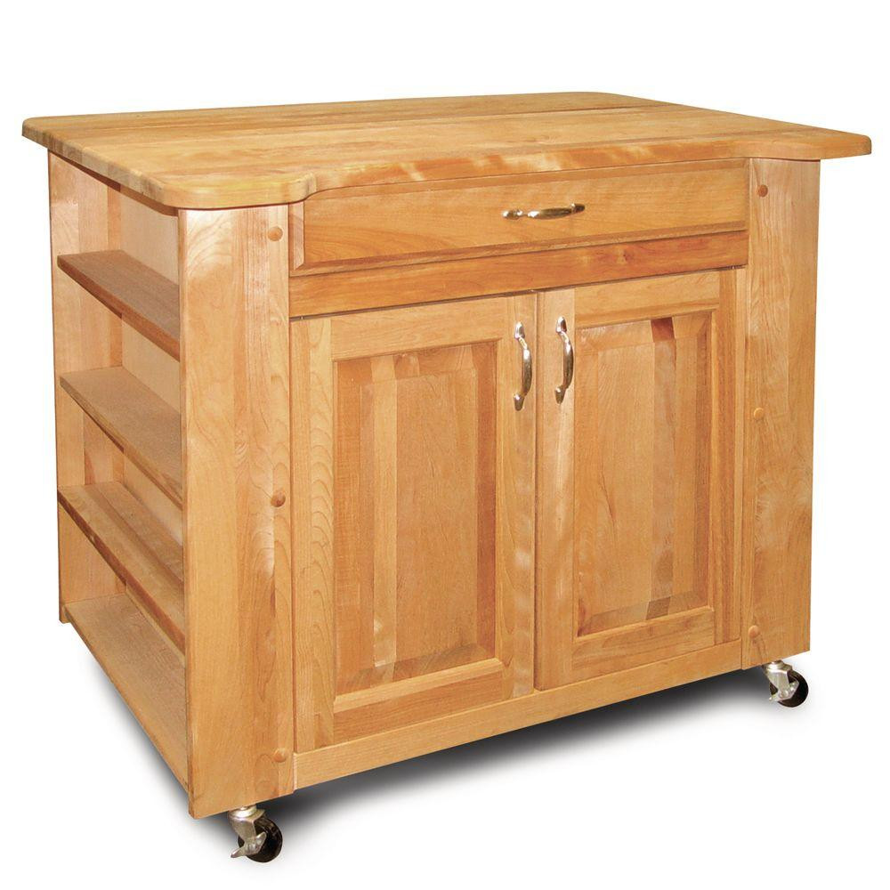 Kitchen Cart With Storage
 Home Styles Natural Kitchen Cart With Storage 5216 95