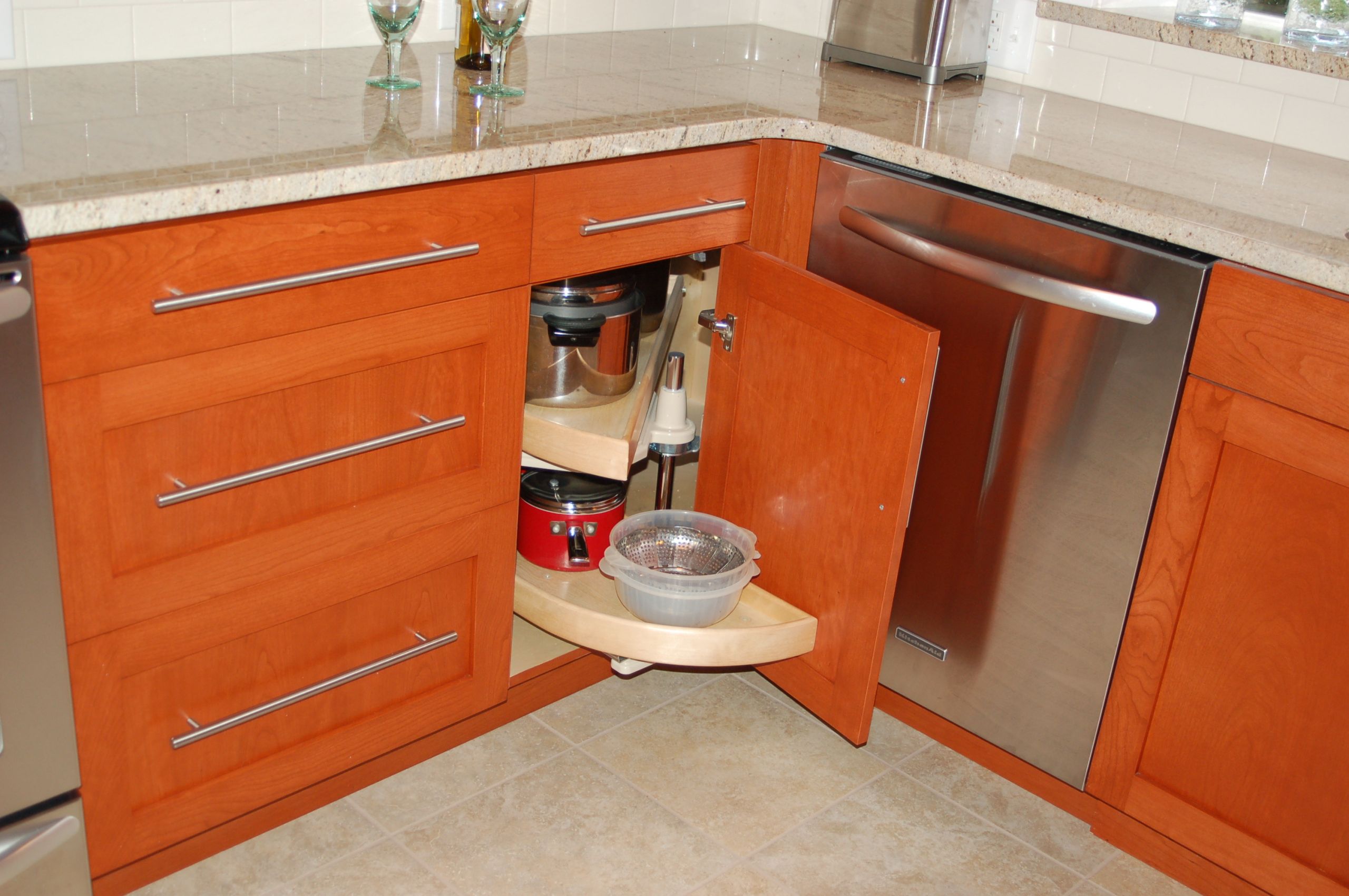 Kitchen Corner Cabinets Storage
 Kitchen storage solutions