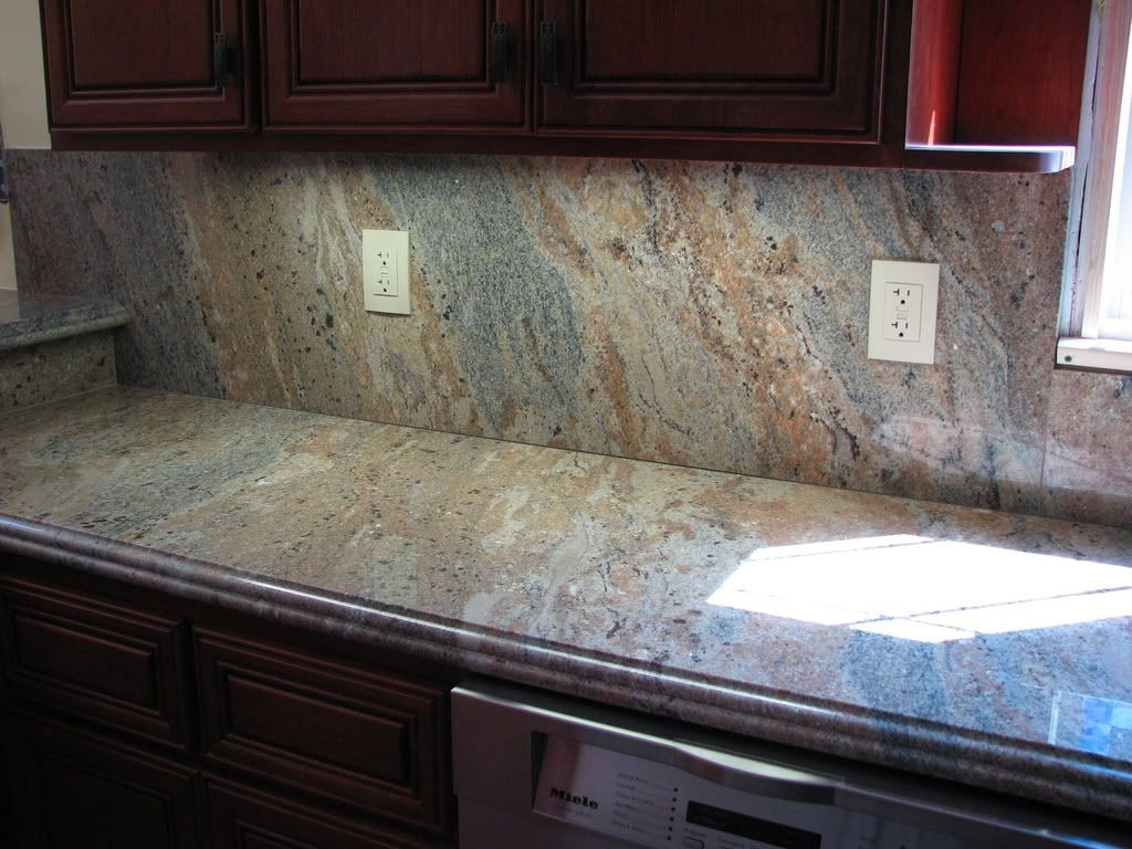 Kitchen Counter And Backsplash Photos
 Hi all Does anyone have any pictures of a full granite