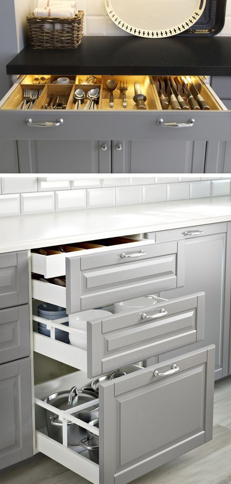 Kitchen Drawer Organizer Ikea
 Create the kitchen of your dreams with IKEA SEKTION