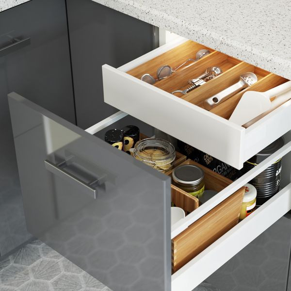 Kitchen Drawer Organizer Ikea
 The drawer within a drawer feature in the IKEA SEKTION