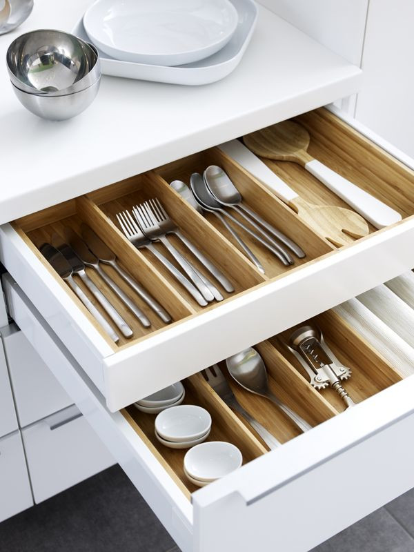 Kitchen Drawer Organizer Ikea
 From flatware trays to spice racks IKEA VARIERA kitchen