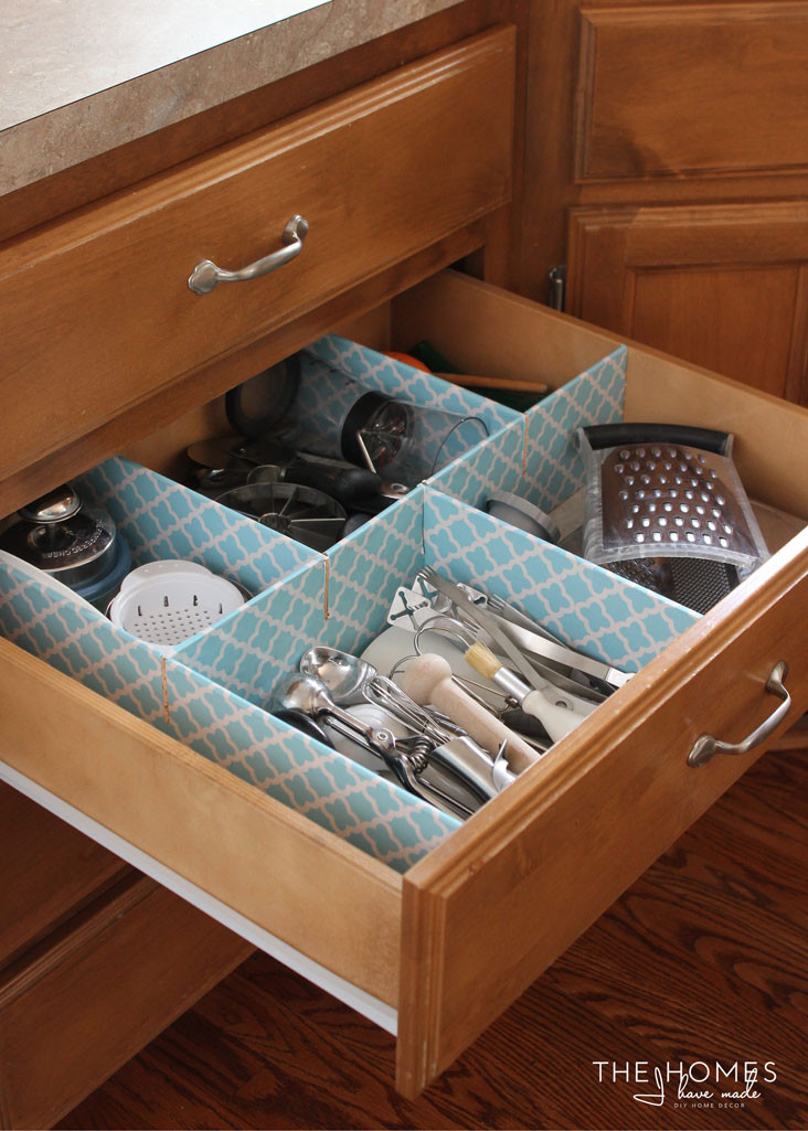 Kitchen Drawer Organizing
 How to Make a Customizable Kitchen Drawer Organizer Tips